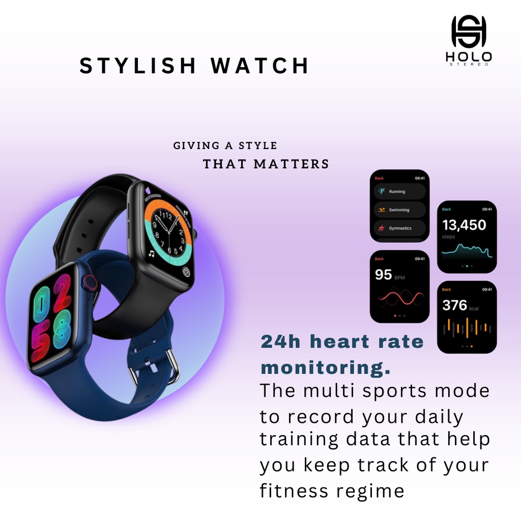 Hot Sale Holo - Series T500+, T500 + Pro Original Smartwatch Double Strap Jam Pintar ,Bisa Telfon ,