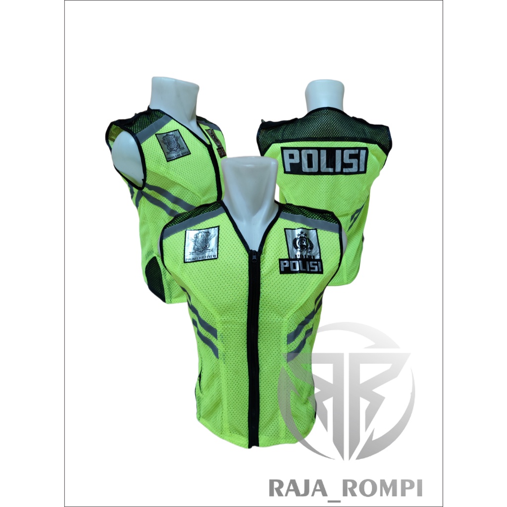 Raja_Rompi Rompi Polisi Terbaru Bahan Jaring Premium | Rompi Polisi | Vest Polisi | Rompi Pria Terbaru