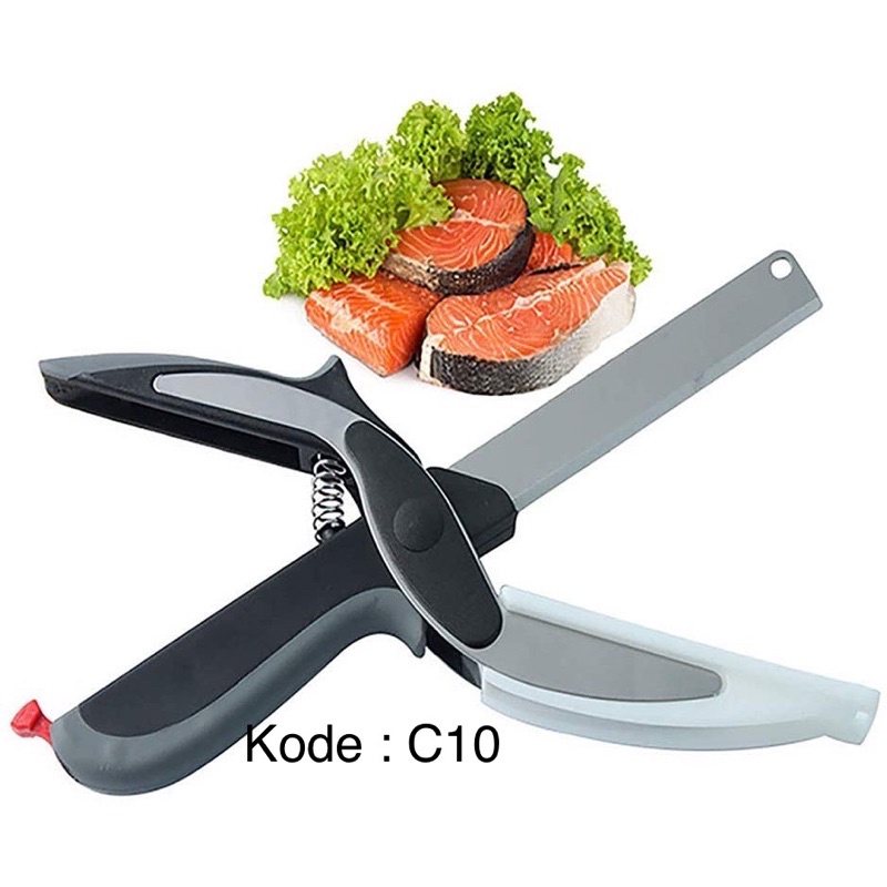 

CLEVER CUTTER PISAU GUNTING SAYUR DAN BUAH