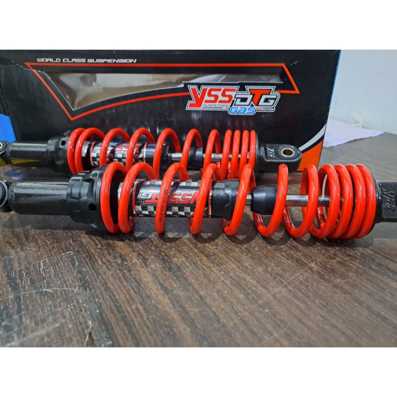 SHOCK YSS HYBRID DTG 340 MM MERAH kharisma supra supra x 125 revo rx king verza