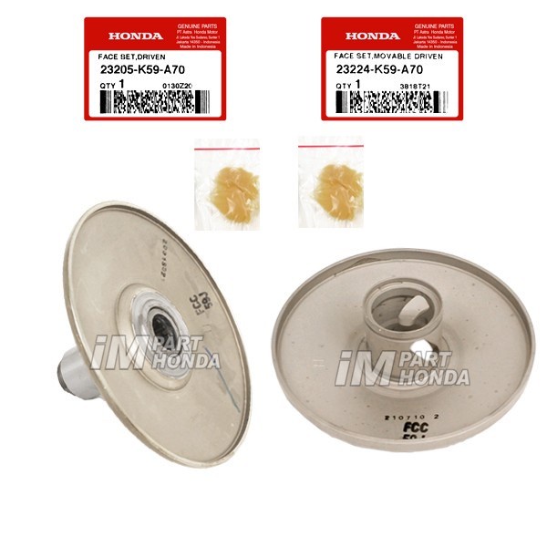 23205-K59-A70 23224-K59-A70 Pulley Belakang Cowok Cewek Vario 150 K59J