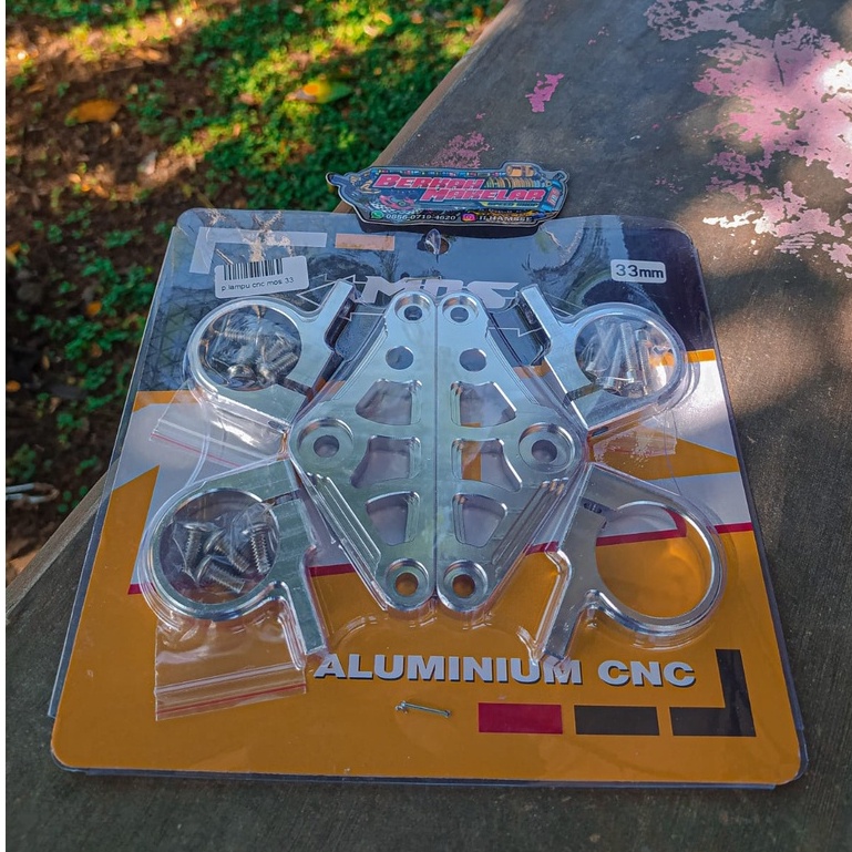 kupingan cnc MOS pangkon lampu cnc MOS breket lampu cnc MOS as 31 and 33