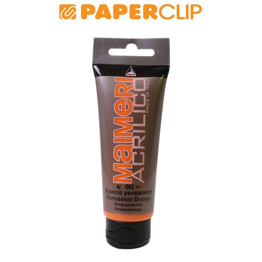 

ACRYLIC COLOR MAIMERI 75ML M0916062 PERMANENT ORANGE