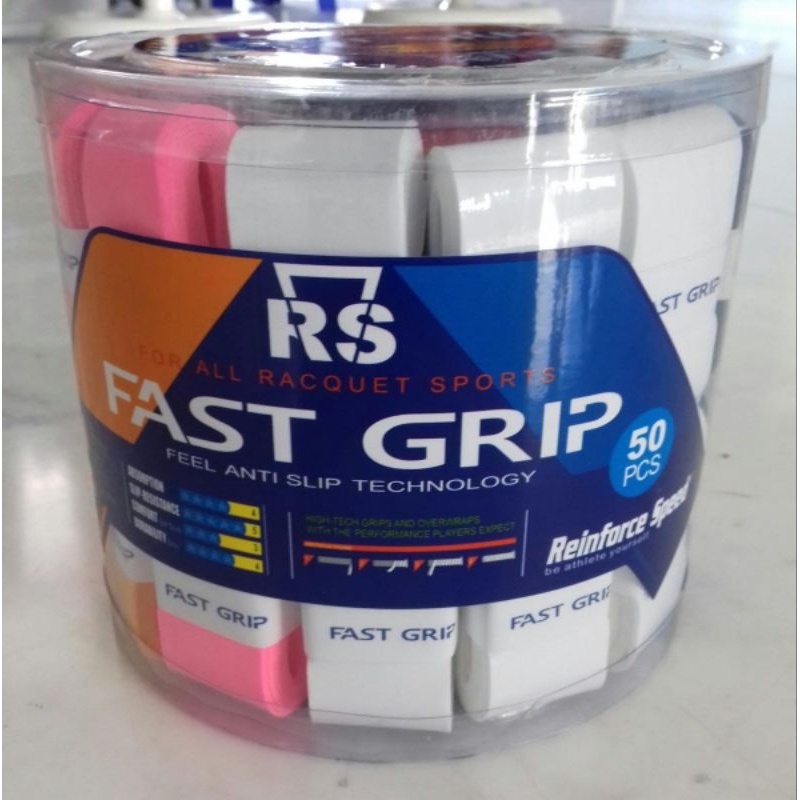 Grip Karet Anti Slip Raket Badminton Tenis Lapangan