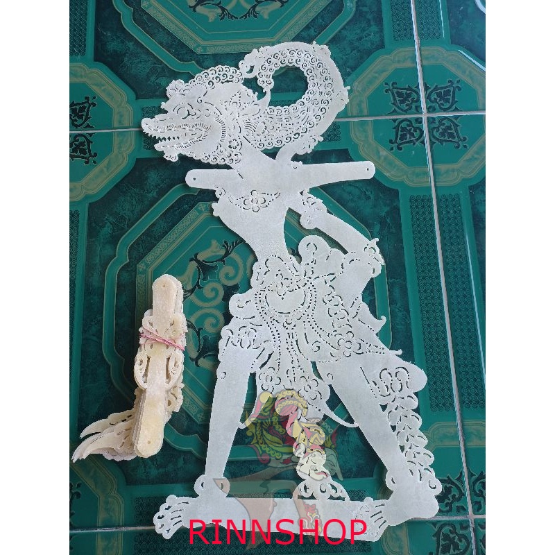 wayang anoman putihan / kulit asli/ cod / wayang murah