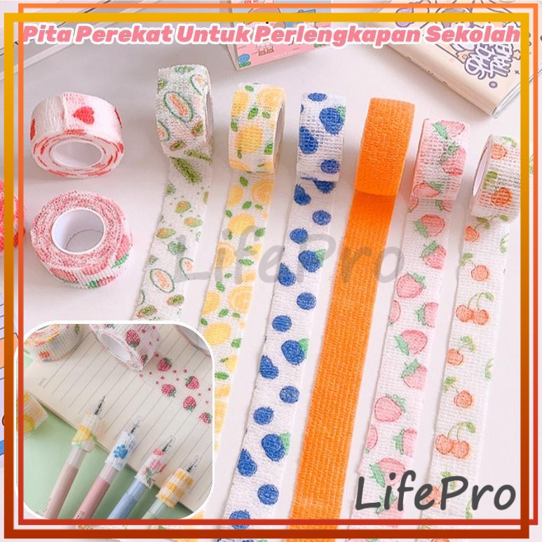 

Finger Tape / Wrist Tape Perban Jari Pelindung Jari Finger Tape Protector / 1 Roll Pattern Writing Bandage Pelajar Tangan Penjaga Pelajar