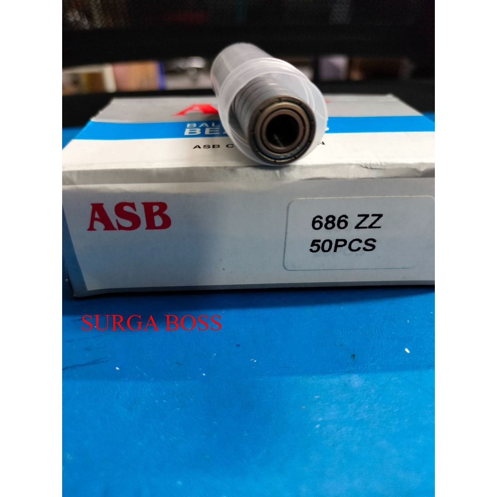 Bearing 686 ZZ merk ASB