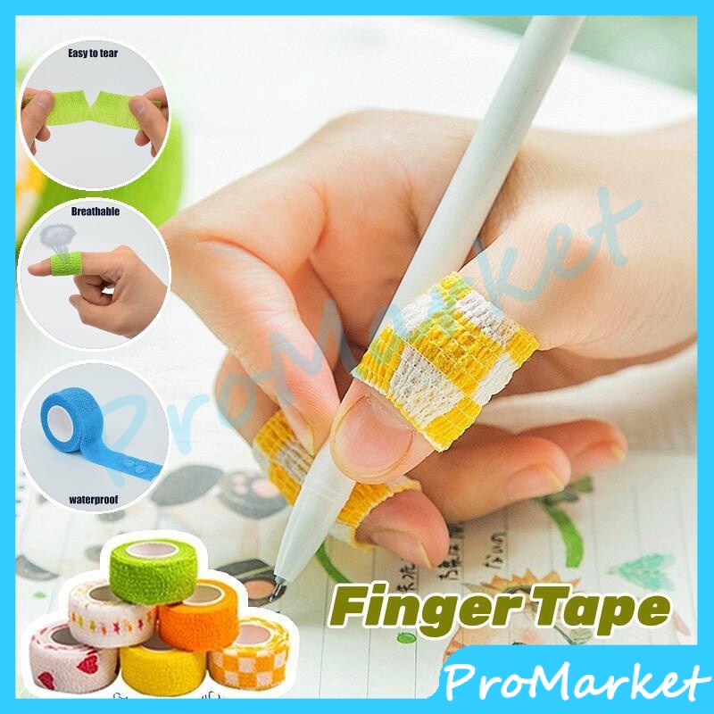 

Pelindung Jari Perban Jari Sport Tape Finger Tape Wrist Tape / Bunga Perban Jari / Finger Tape Bandage Writing Tape / Perban Pelindung Jari