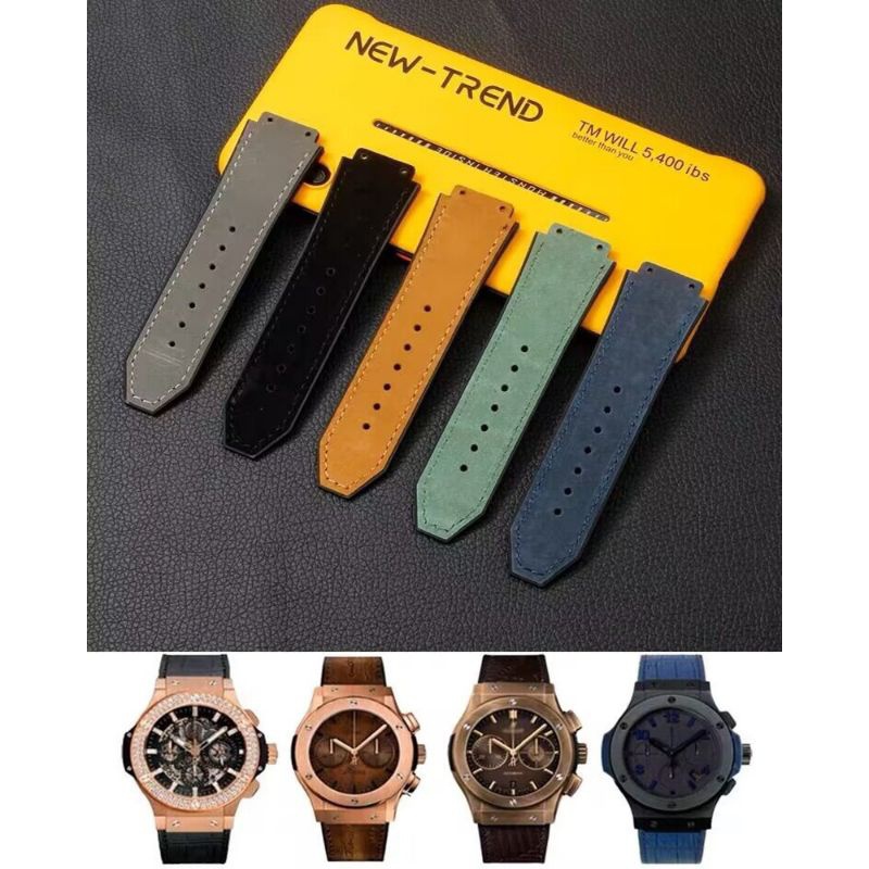 COD Strap Tali Jam Tangan Hublot Geneva Bludru Tali Jam Tangan Hublot