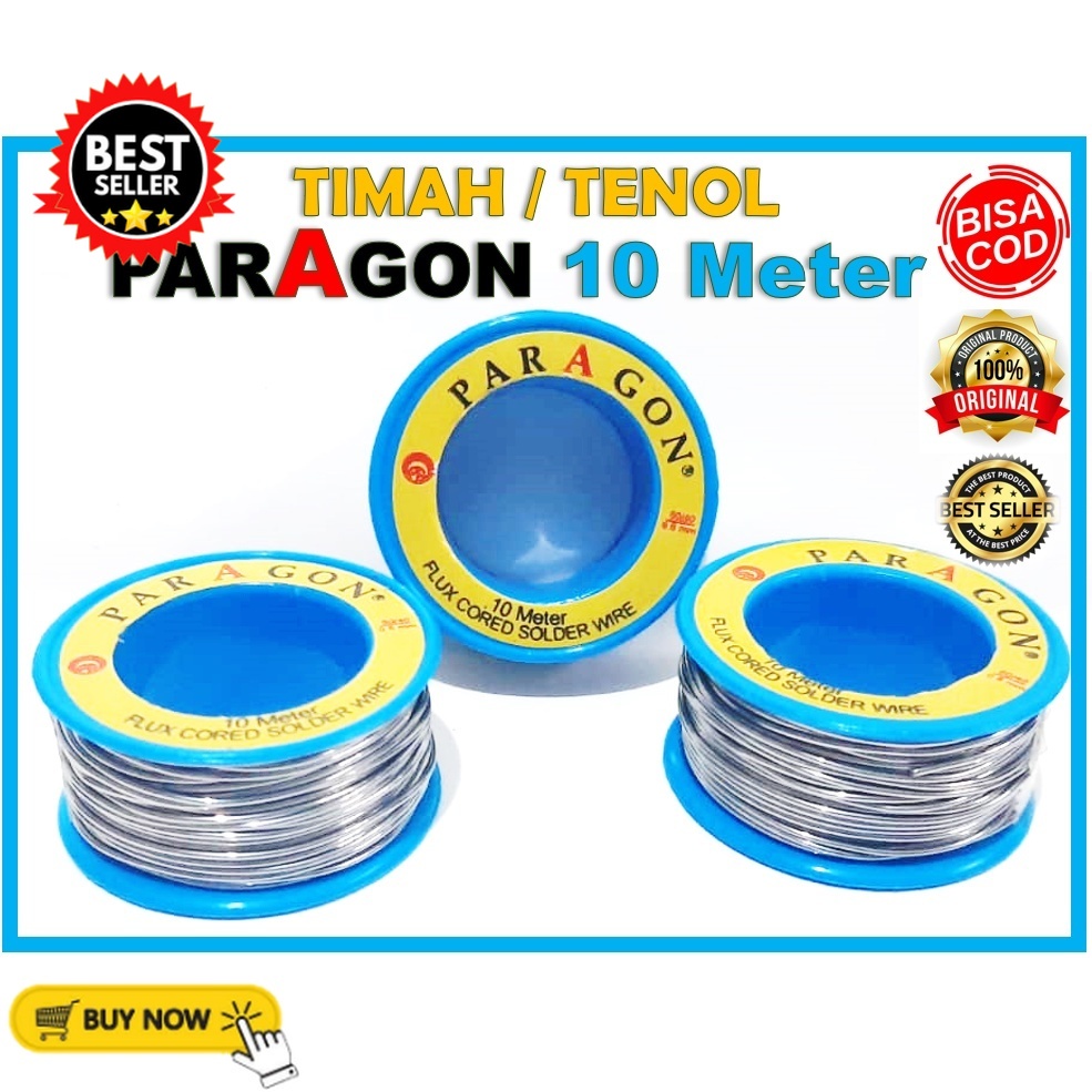 Timah Paragon 10 Meter Tenol Solder Timah Solder