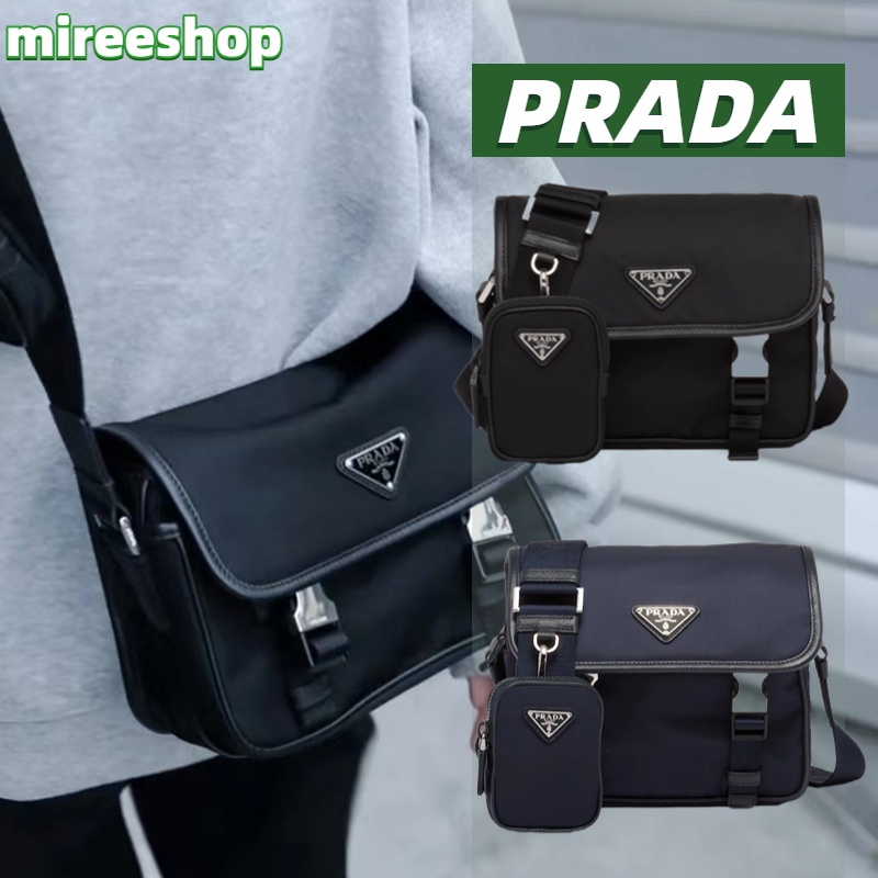 PRADA  Saffiano  Re-Nylon shoulder bag