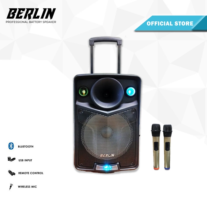 Speaker AKTIF Portable Professional BERLIN 238 / 12 inch O-A3 Single Speaker
