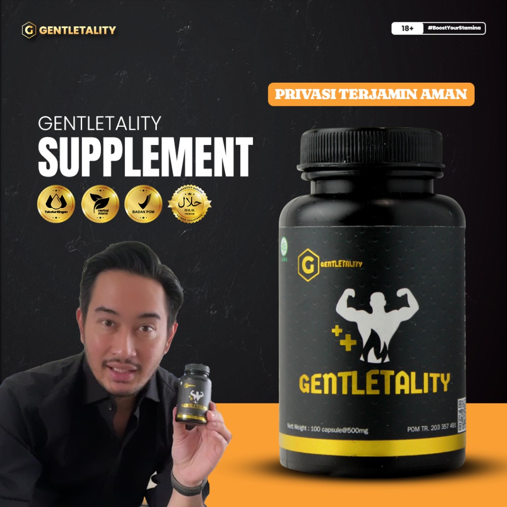 GENTLETALITY - Kapsul Stamina