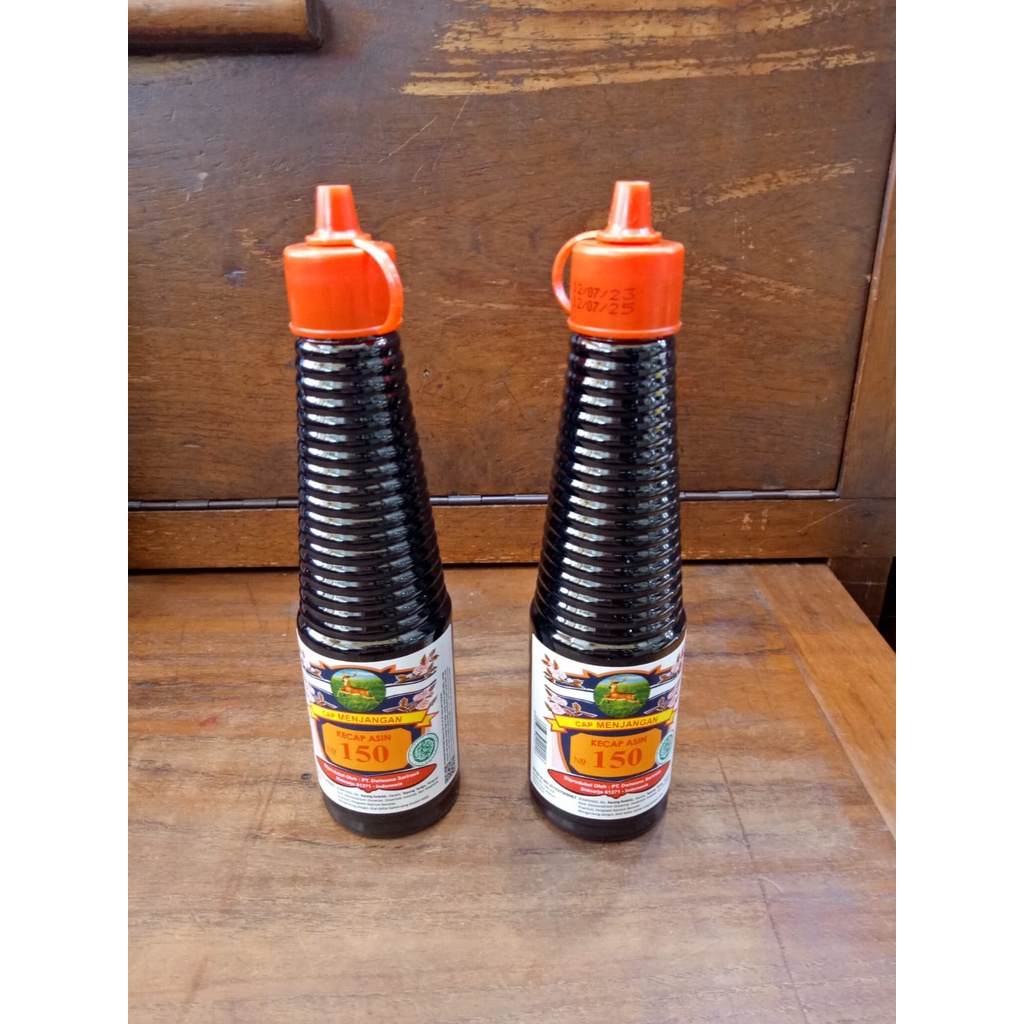 

Kecap Asin Cap Menjangan No 150 botol kecil