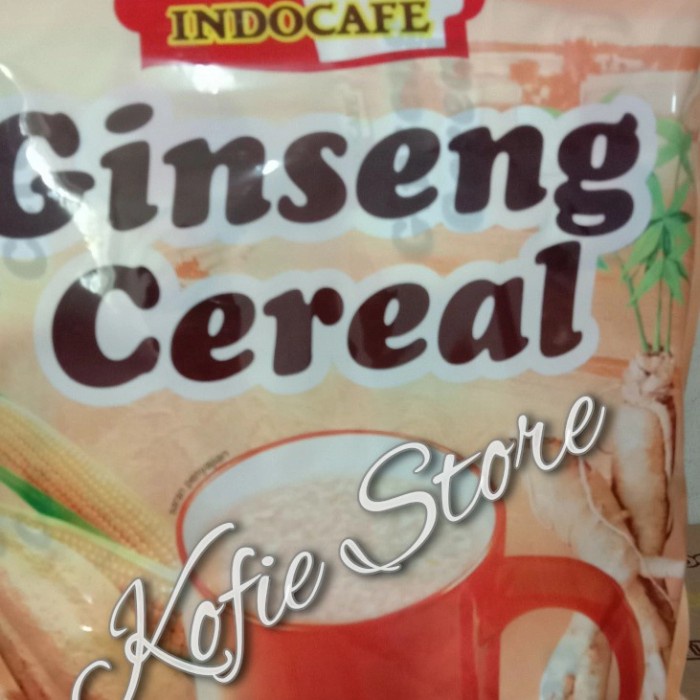 

BEST SELLER- Indocafe Ginseng Cereal isi 30 x 35 gr