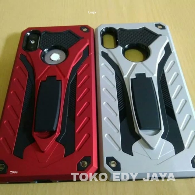 Casing Hp Xiaomi Redmi S2 Case Phantom Standing Hardcase Transformer Robot Iron Kickstand Kick Stand