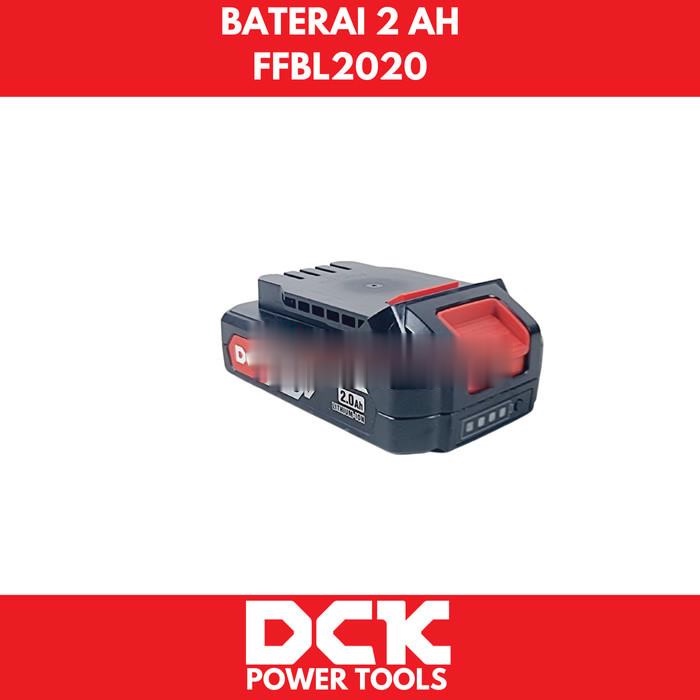 BATERAI DCA/DCK 20V 2AH lithium baattery FFBL2020 BATERAI CORDLESS -srt