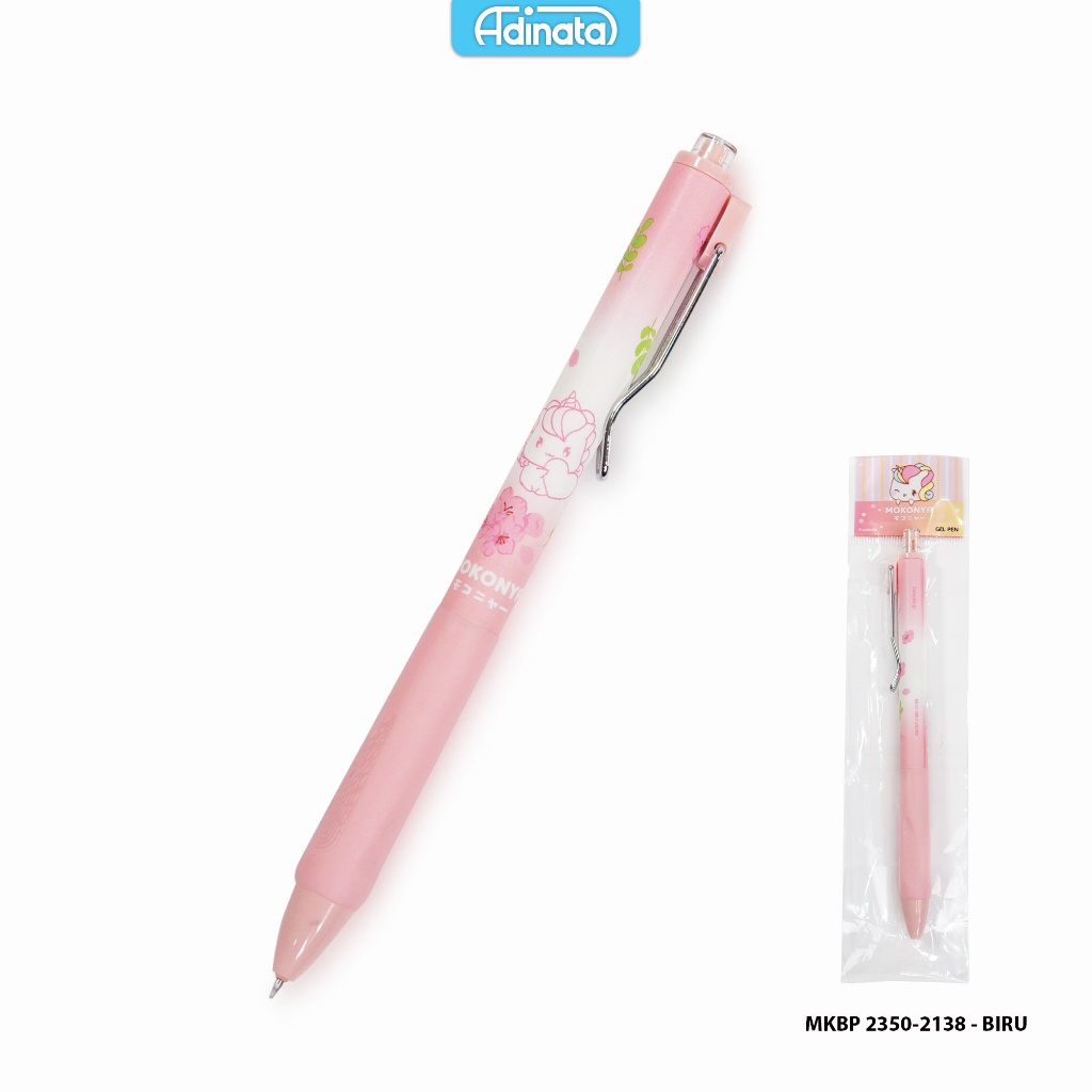 

Mokonya Gel Pen 2350-2138D Pink / Pen / Alat Tulis - Adinata