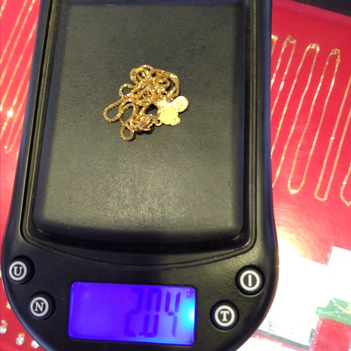 kalung baby/anak emas  375