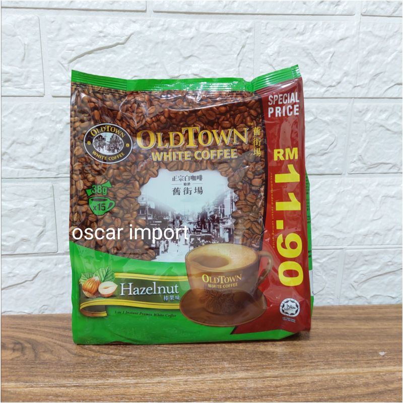 

COD OLD TOWN WHITE COFFEE ISI 15 SACHET CLASSIC / HAZELNUT
