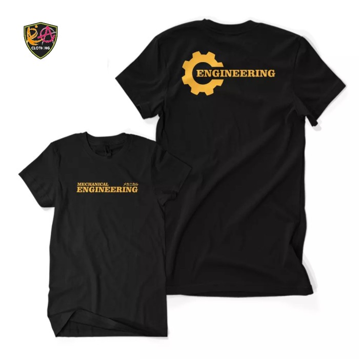KAOS MECHANICAL ENGINEERING COTTON PREMIUM T-SHIRT MECHANICAL ENGINEER RAC CASUAL WEAR