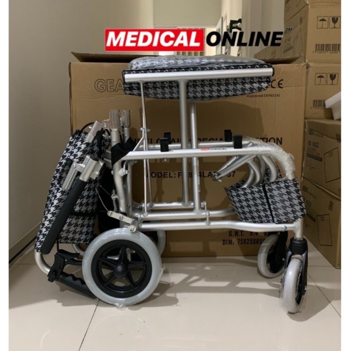 KURSI RODA TRAVELLING FS-804-LABJ-37 GEA MEDICAL ONLINE - TRAVEL SELLA