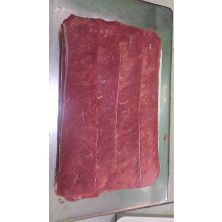

COD Shortplate Slice no fat Beef | daging slice tanpa lemak(Shabu shabu beef sukiyaki Grill) 500gram