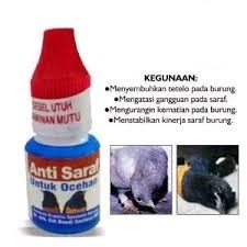 ANTI SARAF DR EDHI 1 PCS OBAT BURUNG KICAU MURAI KACER PLECI SAKIT SYARAF TETELO AYAN KEPALA PUTAR