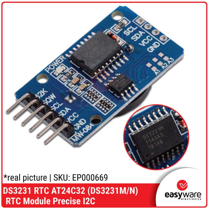 DS3231SN RTC DS3231SN Module tanpa baterai - DS3231M CO27