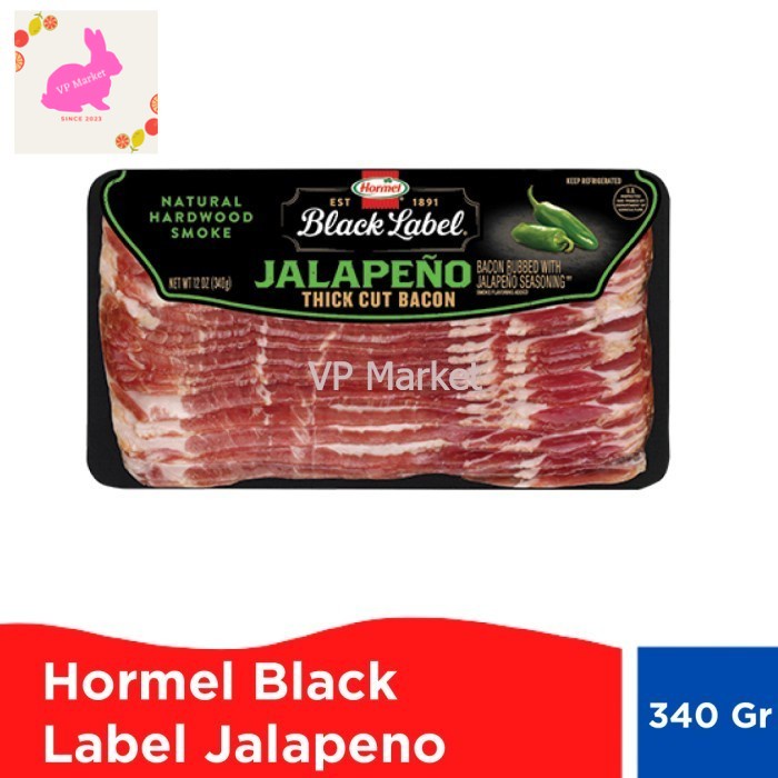 

Hormel Black Label Jalapeno Bacon 340g - Bacon Babi