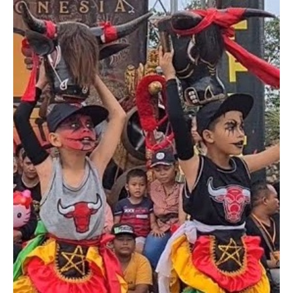 Bantengan | Mainan Banteng Bantengan Anak - Mainan Anak Tradisional - Barongan Bantengan 