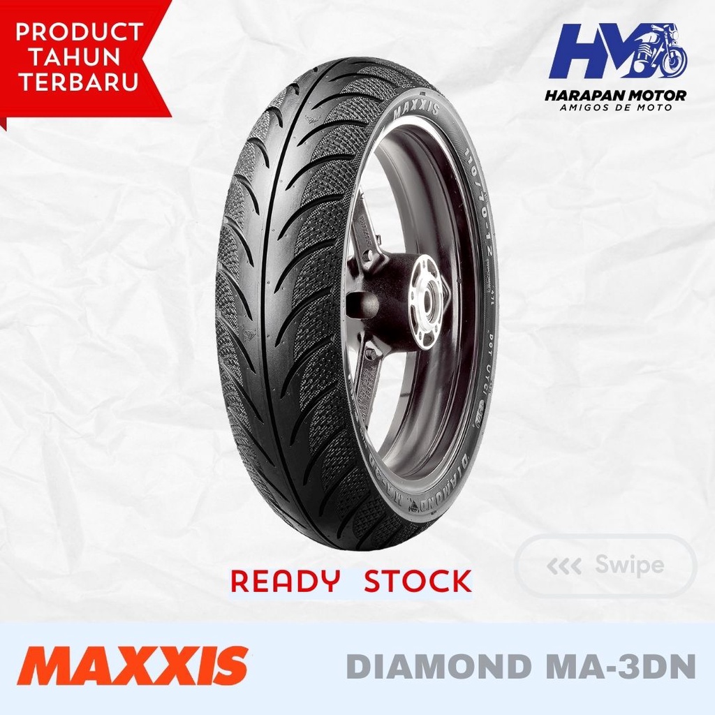 100/80-14 MAXXIS DIAMOND- Ban motor PCX ring 14 tubeless Stock baru