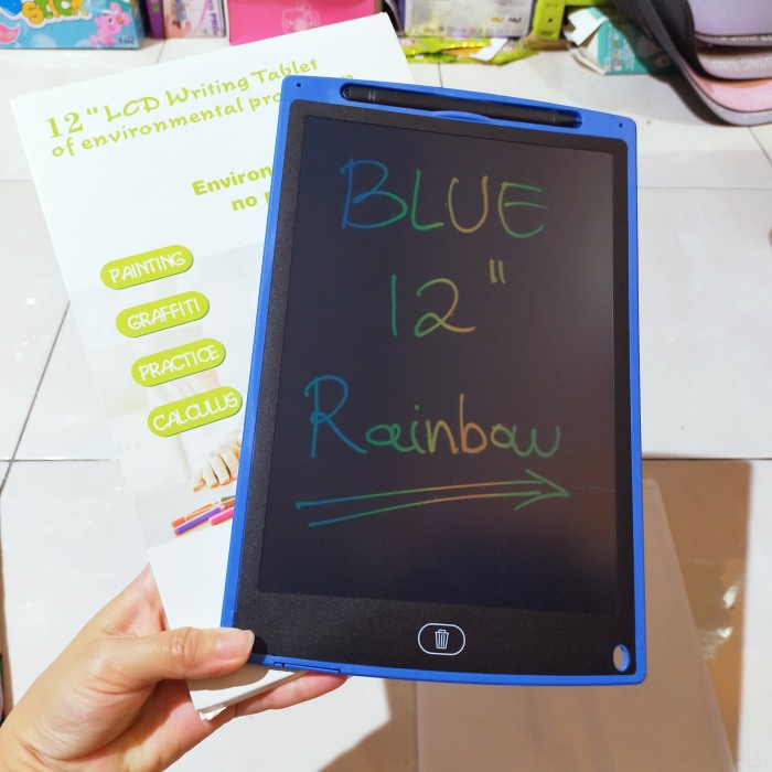 

PAPAN TULIS LCD DRAWING 12 INCH LCD Writing Tablet Papan Tulis anak