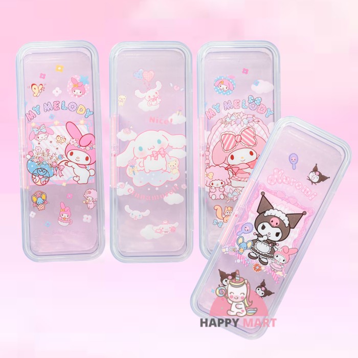 

Kotak pensil KODE MIKA sanrio kuromi / melody / cinamonroll - Melody pita