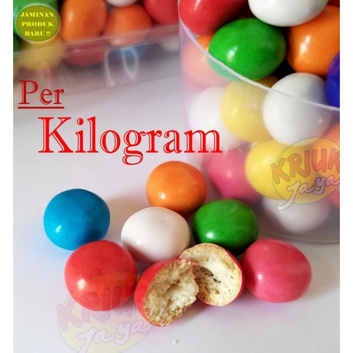 

FLASH SALE - PROMO SPESIAL Biskuit Bola Pelangi ( Kiloan / Curah )