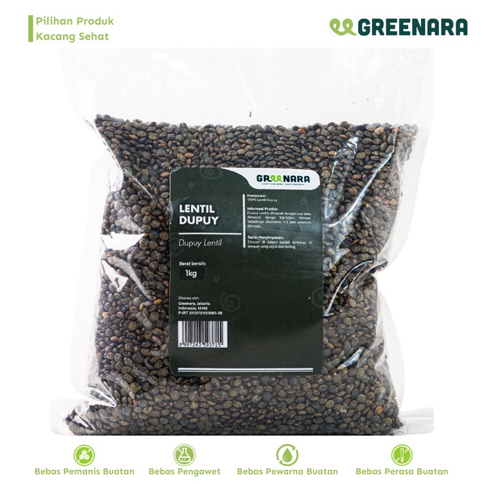 

[KUALITAS TERBAIK] Du Puy Lentils 1 Kg Termuarah