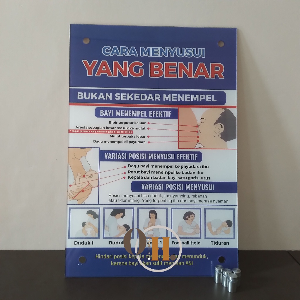 

Termurah, Super Ekonomis Poster Akrilik Cara Menyusui - Poster Akrilik ASI Eksklusif