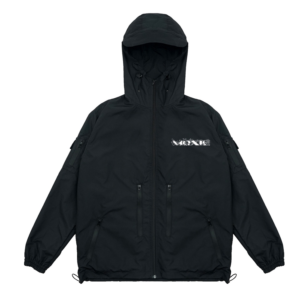 Moxie Pullover Jacket Gorpcore Distort Black