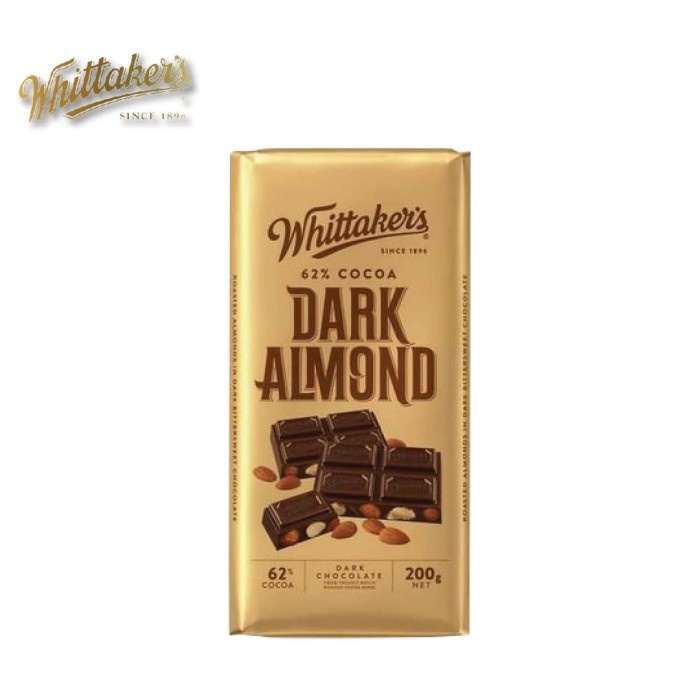 

Whittaker's Dark Almond Chocolate 200gr