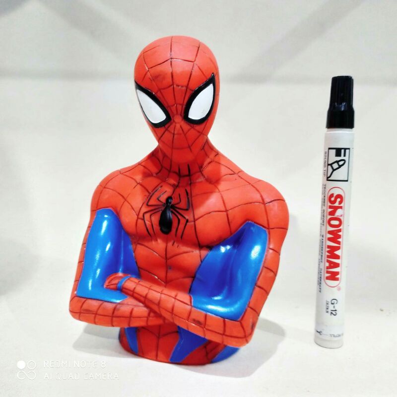 Celengan spiderman coin bank charactermarvel spiderman figurebust statuebahan vinyl

CBWUqtpHDSD

#s