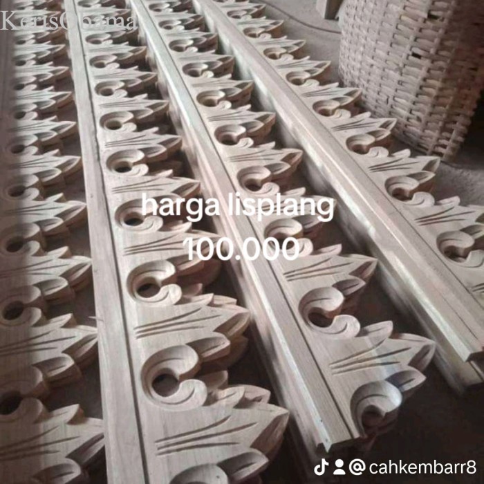 lisplang kayu ukir kayu jati murah