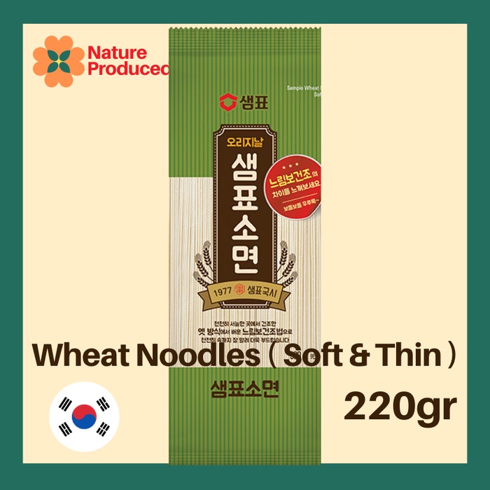 

Sempio Wheat Noodles Soft & Thin 220gr