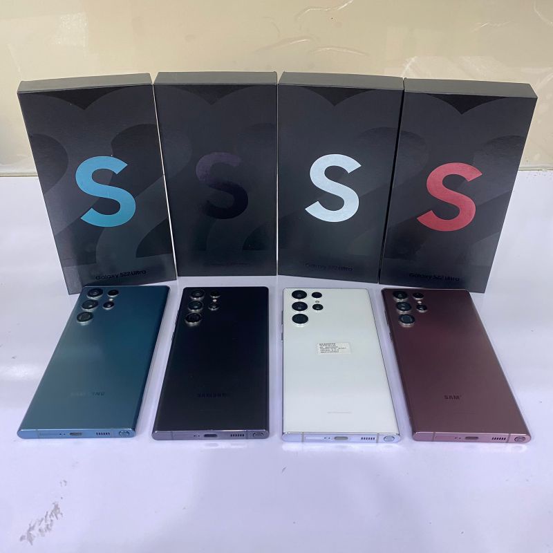 Samsung S22 Ultra Ram 12 Rom 256GB | 512GB Bekas Original Flasher Store