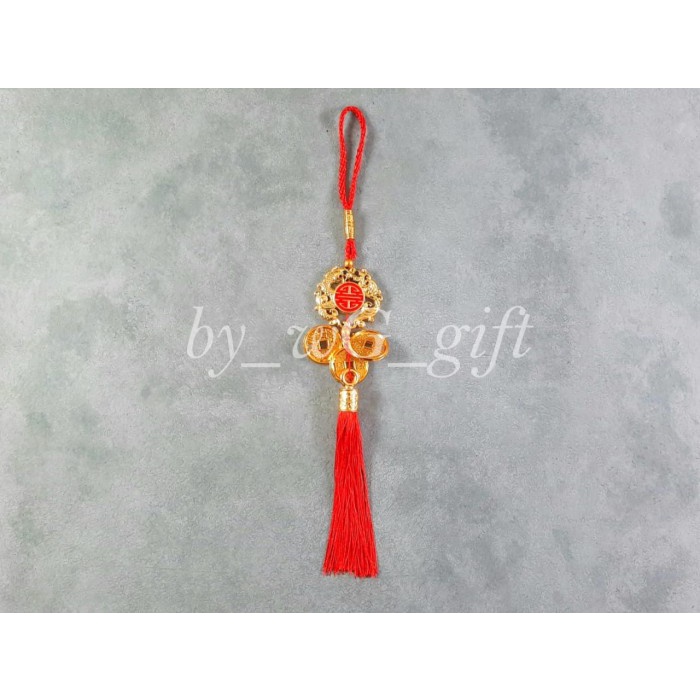

Hiasan Tassel Imlek Merah - Mix Motif