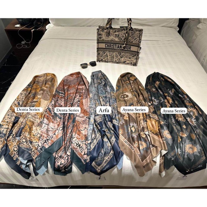 Hijab segiempat Journey Scarves Arfa