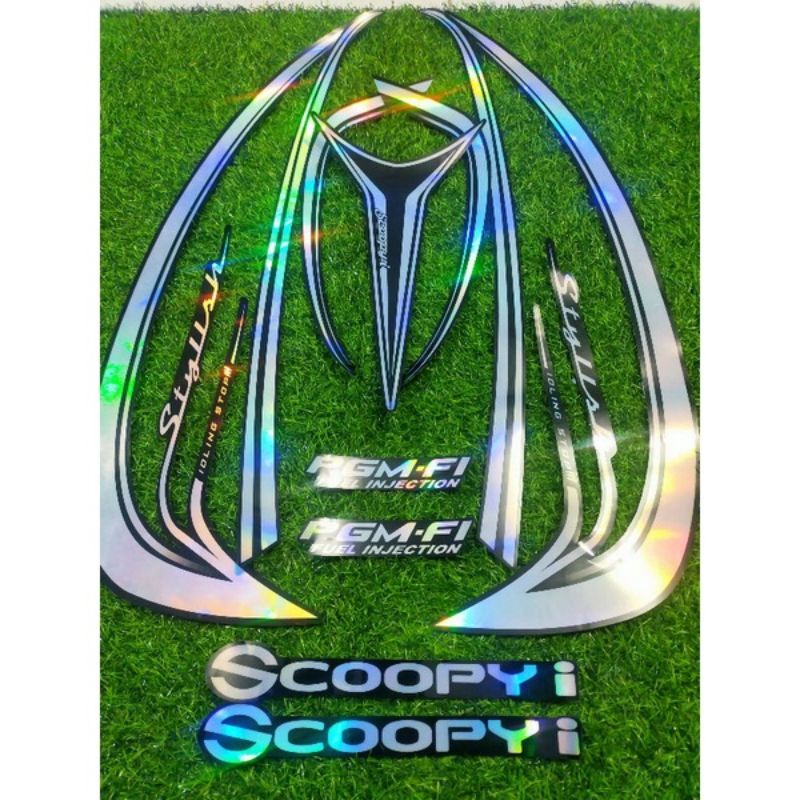 STRIPING HOLOGRAM SCOOPY FI 2013-2014-2015-2016