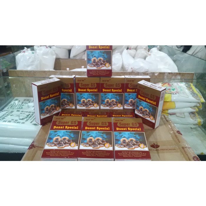 

GS Donat isi 4 sachet