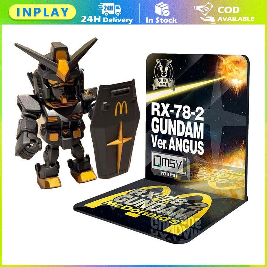 Qmsv Mini SD Gundam Mcdonalds Exclusive RX-78-2 ver. Angus MCD