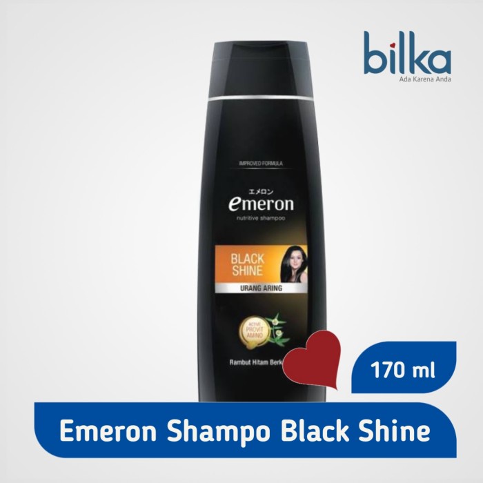 f EMERON 170 ML BLACK SHINE .