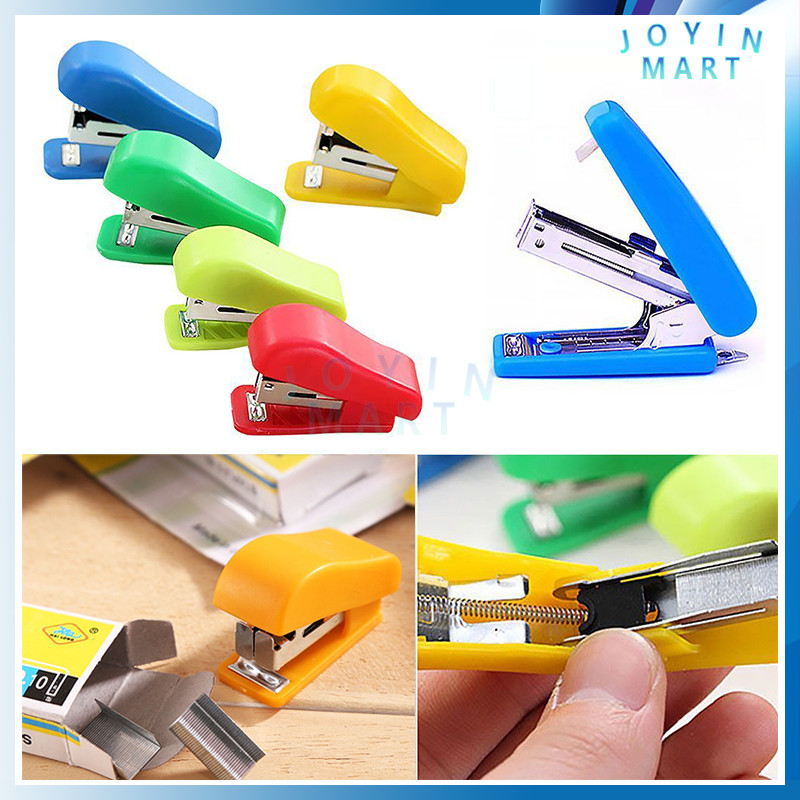 

Staples Mini Stapler Ukuran Kecil Unik Lucu / Staples Kecil / Steples Mini / Set Stapler